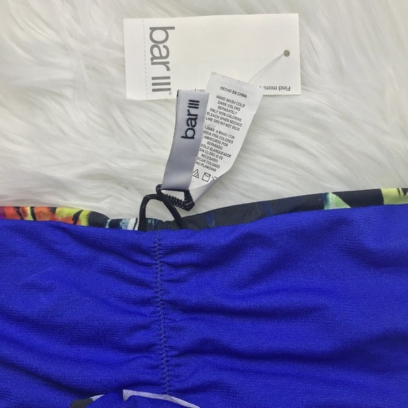 BarIII Painted Posies Floral-Print Cheeky Floral Medium - Picture 5 of 6